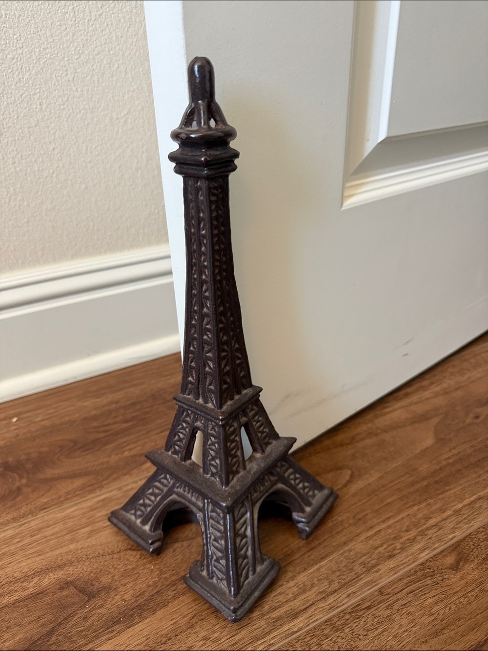 Vintage Ballard Designs Eiffel Tower Door Stop.